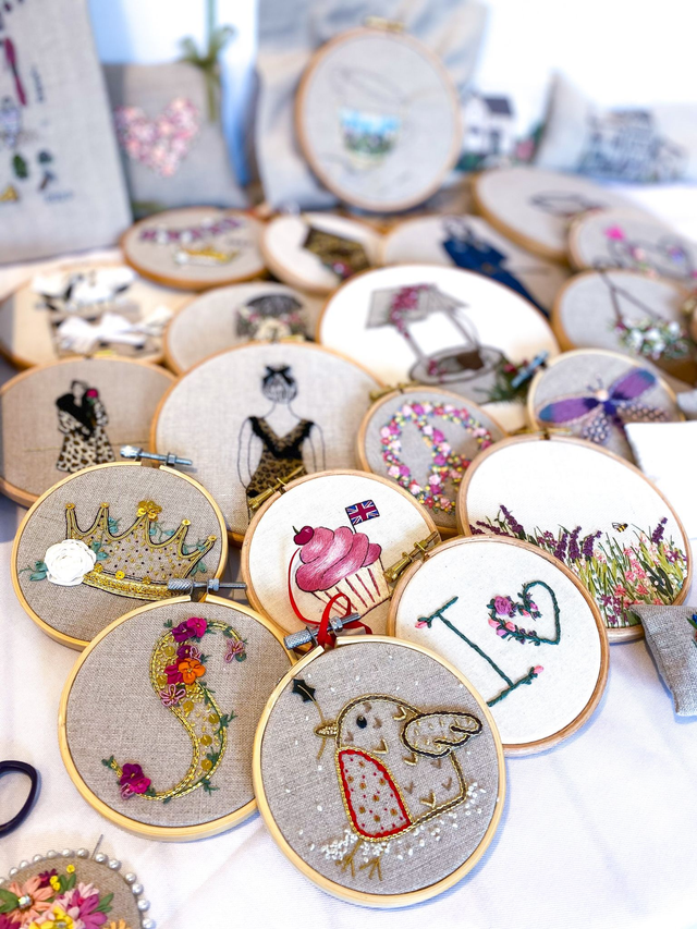 Sophie Long : One-to-One Embroidery Tuition (2 hours for up to 2 people)
