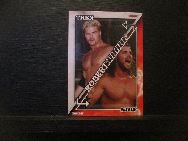 Robert Roode - Then &amp; Now Original Trading Card #TN-2