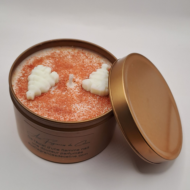 Bougie 200ml - MARRON CHAUD