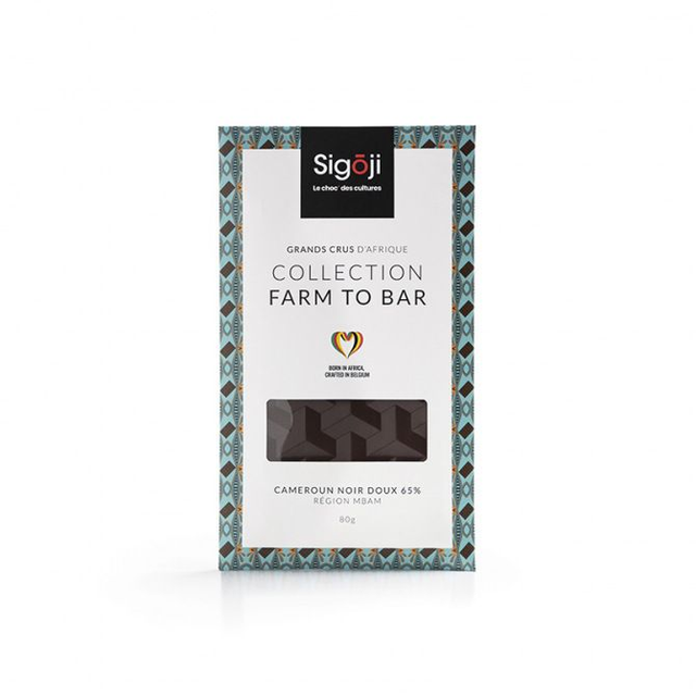 Cameroun noir doux 65%