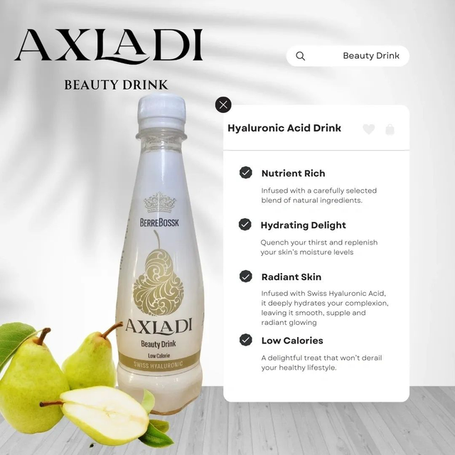 BEAUTY DRINK - Eλιξίριο νεότητας και ομορφιάς 330ml (ΑΕΡΙΟΥΧΟ ΦΡΟΥΤΟΠΟΤΟ) 