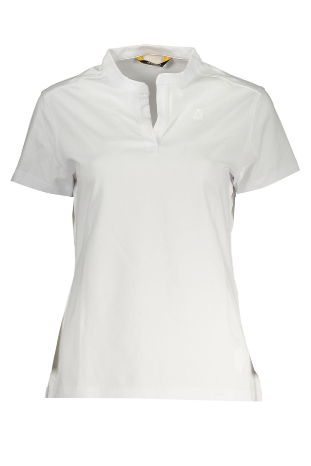 K-WAY T-SHIRT MANICHE CORTE DONNA BIANCO