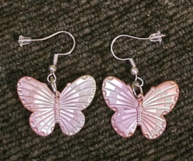 Holographic Butterfly Earrings 