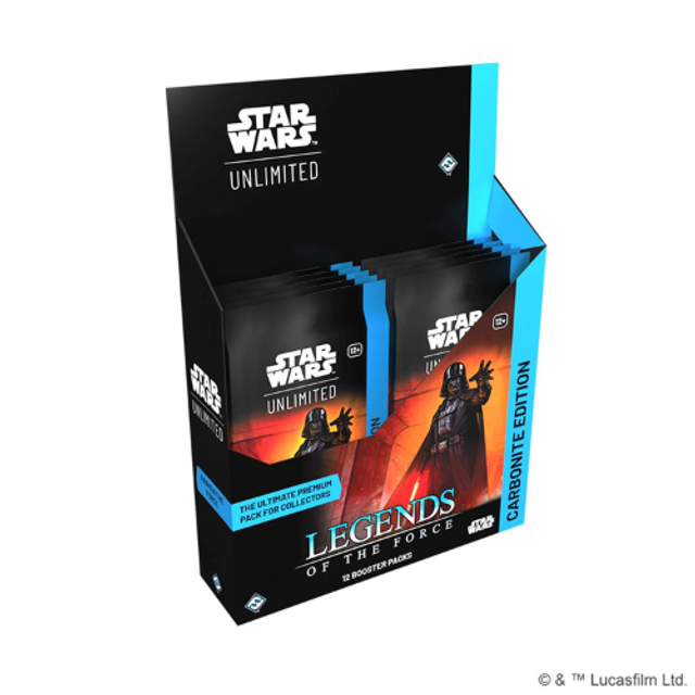 Star Wars: Unlimited Legends of the Force Carbonite Booster Box - Pre-order