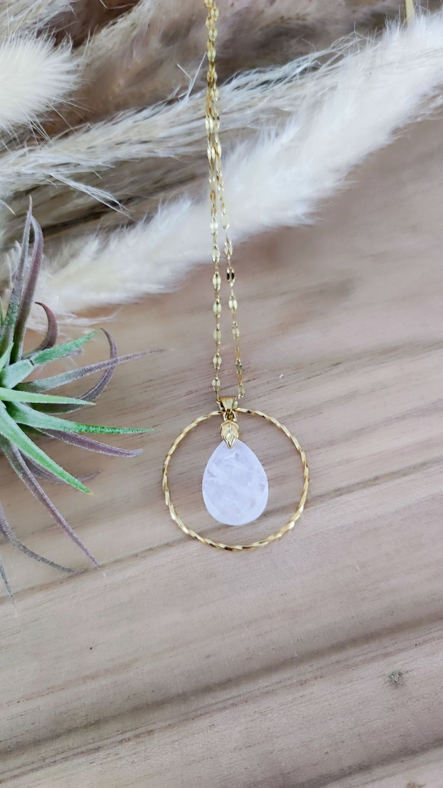 Collier "Évidence" Cristal de roche