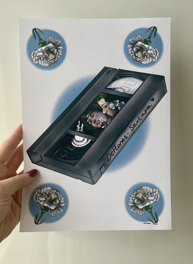 Deftones Sextape A4 Art Print