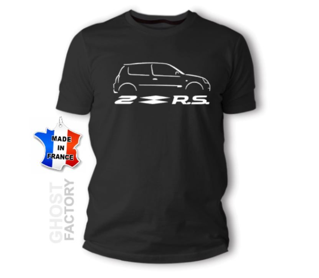 T-shirt Clio 2 RS silhouette
