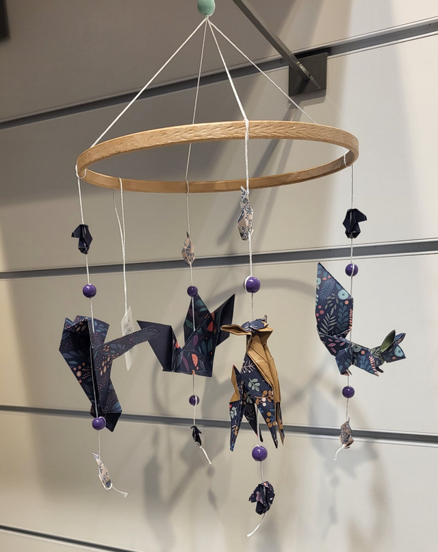 Mobile suspension - Nuit en forêt