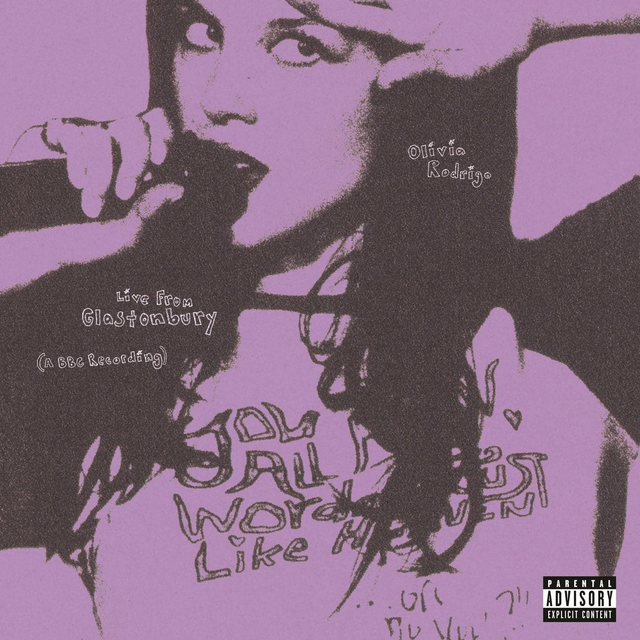 Olivia Rodrigo - Live from Glastonbury (A BBC Recording) 2xLP (Exclusive Light Blue & Cobalt Vinyl)