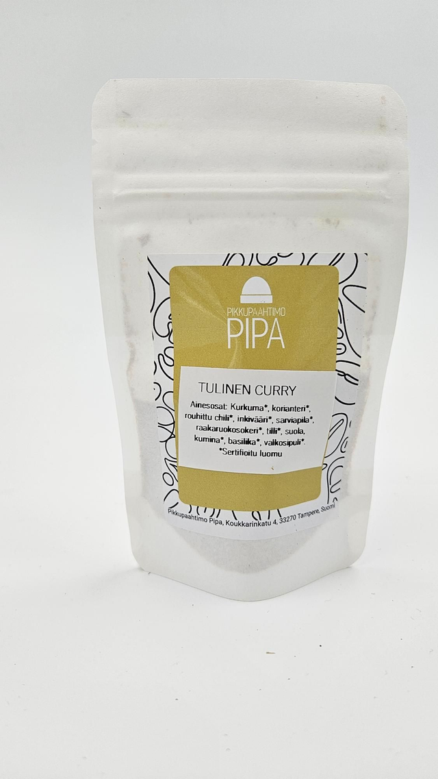 Tulinen curry 25g