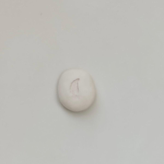 Galet d'Apaisement en Céramique - Rose pâle