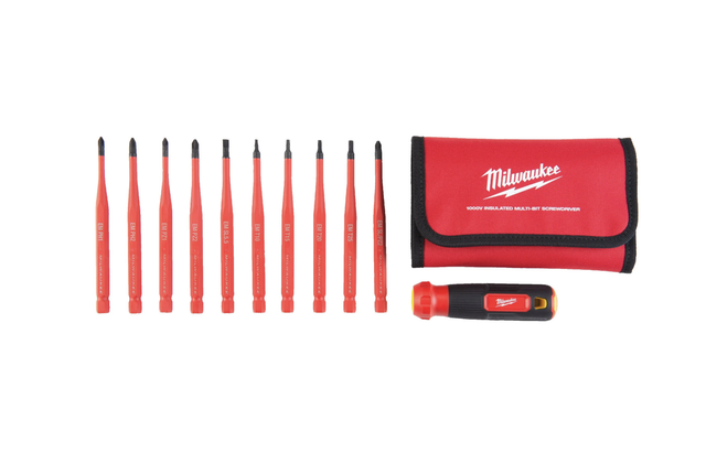 Destornilladores Portapuntas Aislados  MILWAUKEE  (10 en 1)