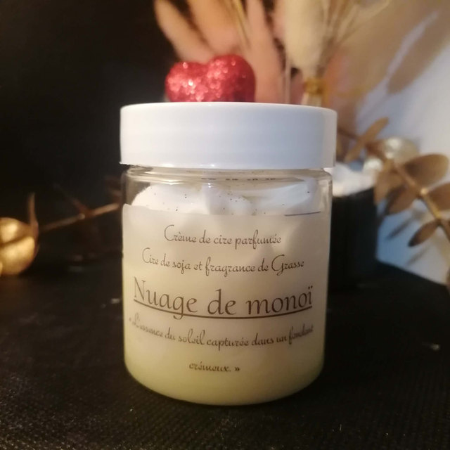 Crème de cire "Nuage de monoï"