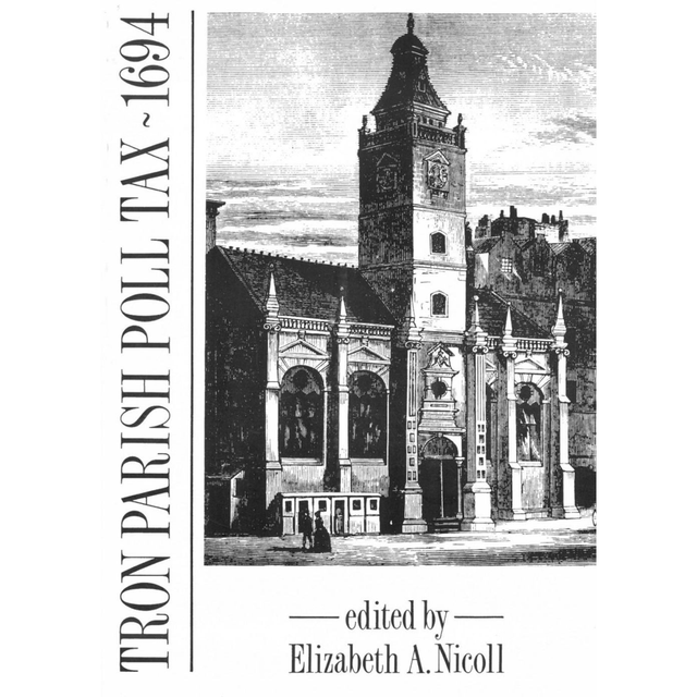 Tron Parish Poll Tax 1694, Edinburgh