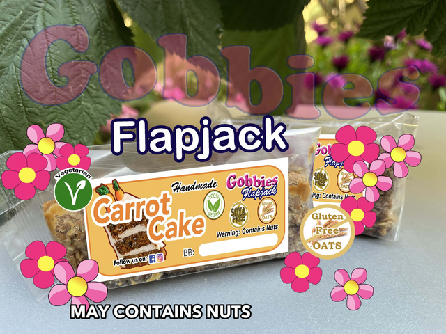Flapjack Carrot Cake 