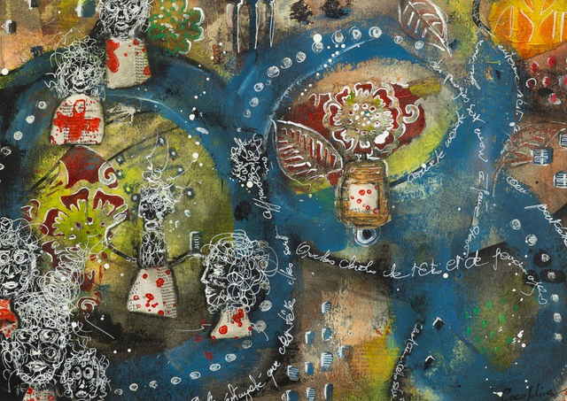 Tirage art tableau "Etrangetés"