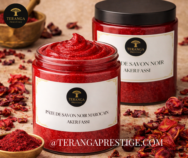 Pâte de Savon Noir Marocain à l’Aker Fassi