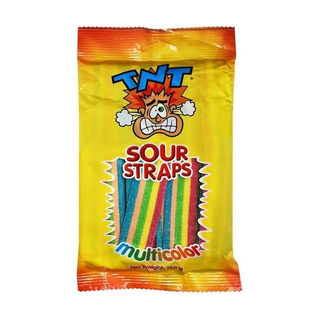 TNT Sour Straps 150g
