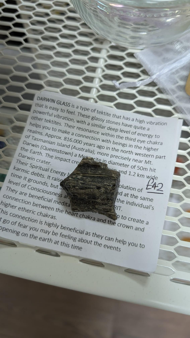 Darwin Glass aka Darwinite