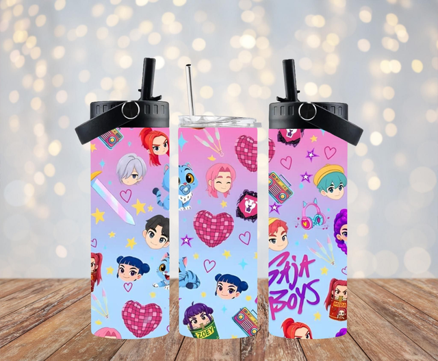 20oz Waterbottle (Ombre K Pop)