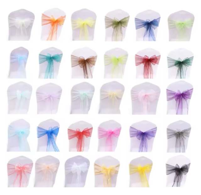 Noeud de chaise en Organza