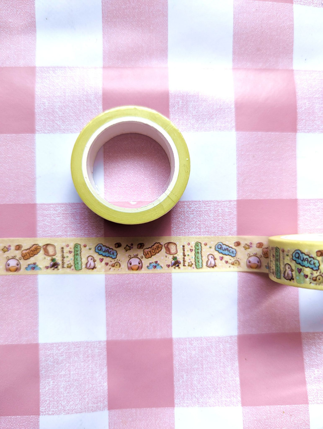 Duck Washi Tape - washi tape, washi paper, washi tape cute, washi tape set, washi tape samples, scrapbooking, scrapbook supplies, duck gifts