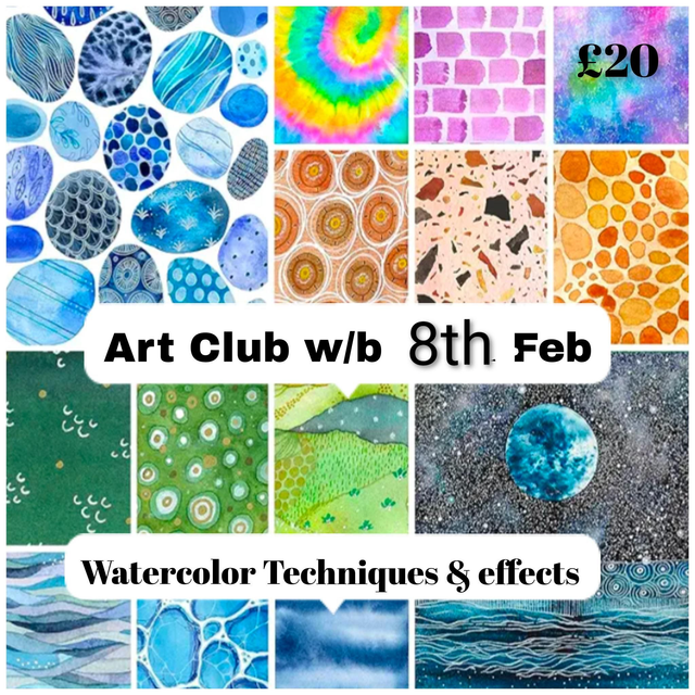 Art Clubs w/b 8th Feb