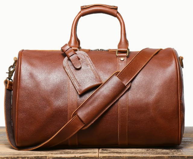 Sac de voyage en cuir