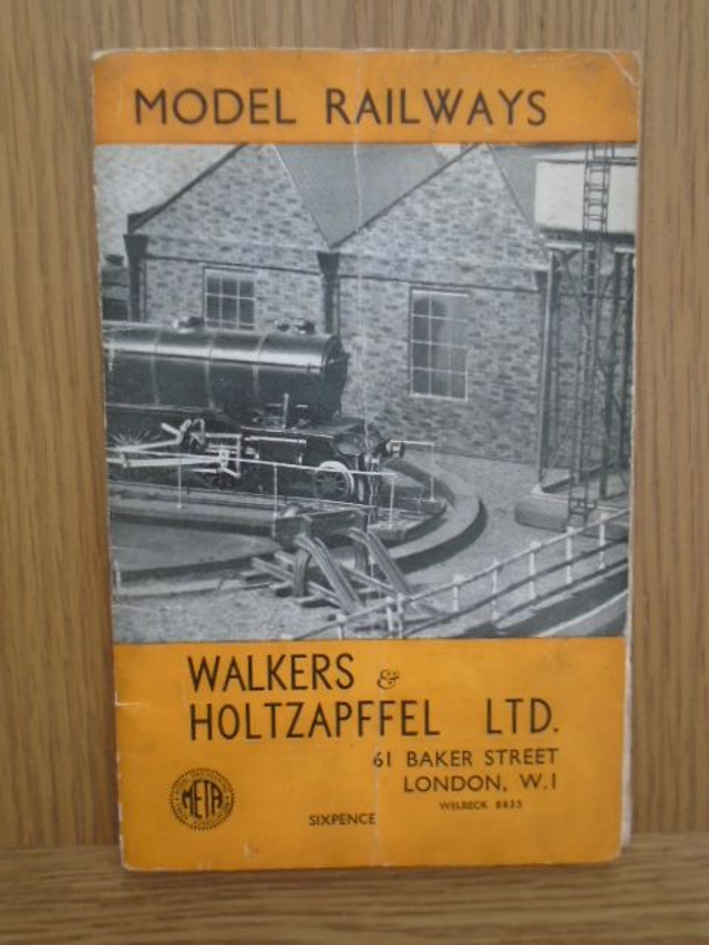 Walkers and Holtzapffel Model Railway Equipment Catalogue