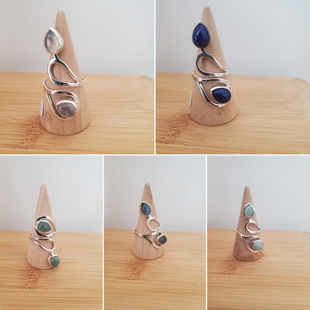 Bague pierre naturelle 