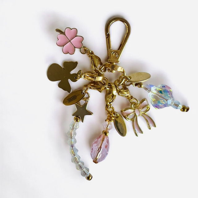 EQUI CHARM JOCO LUCKY PINK ( 6 x Charms bonnet )