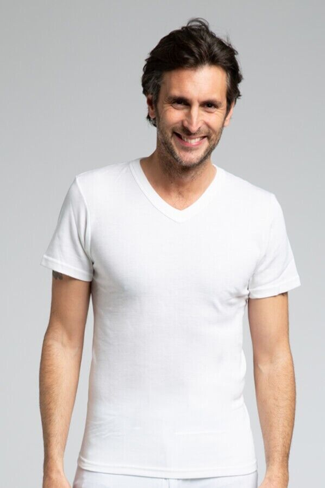 Sous vêtement thermique homme Duvelor col V