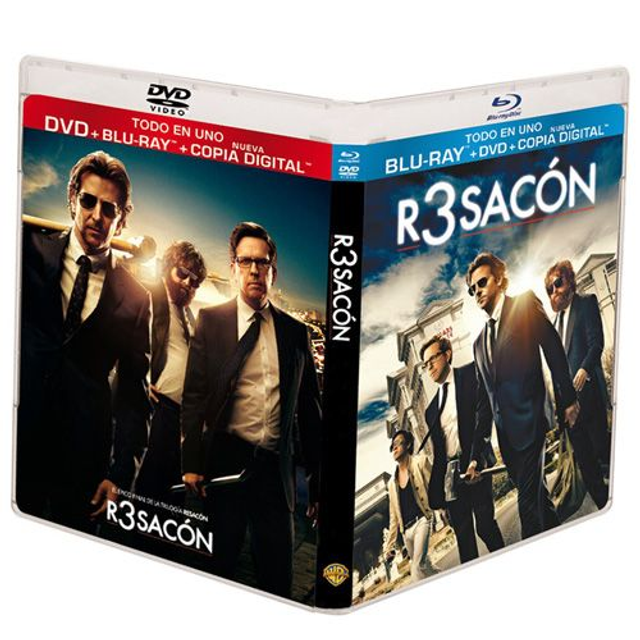 R3sacón BLU-RAY+DVD Seminuevo