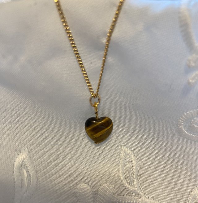 Cœur Protecteur Œil de Tigre - Création