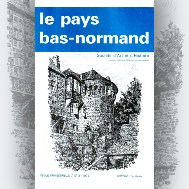 N°131 : Inventaire monumental du Vieux-Domfront par BERNARD DESGRIPPES 1973 3/4