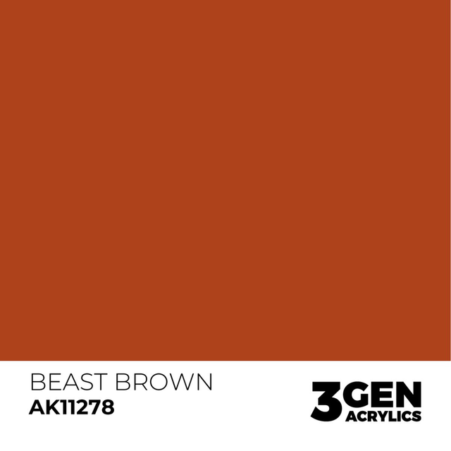 3rd Gen. Acrylics Beast Brown