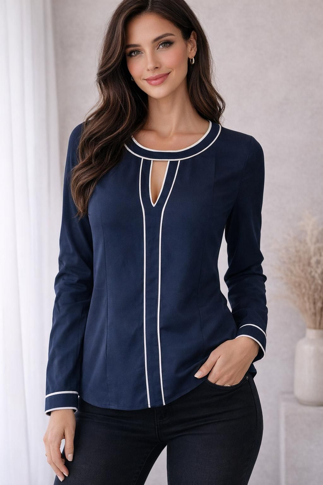 Blouse manches longues 