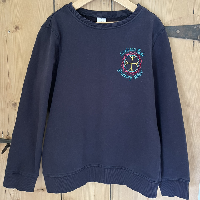 School Logo Sweatshirt 7-8 years