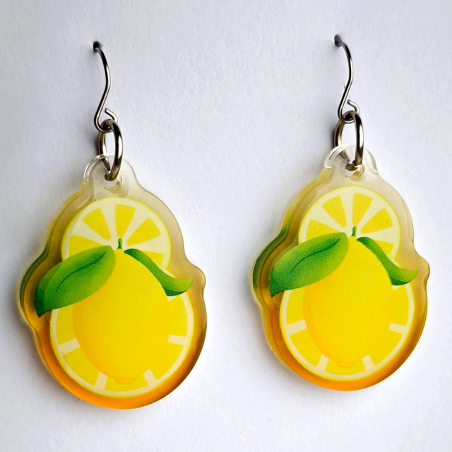 Lemon Earrings