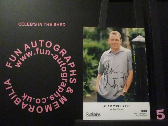 Adam Woodyatt (Ian Beale) Authentic Autographed EastEnders 6x4 Cast Card (5)