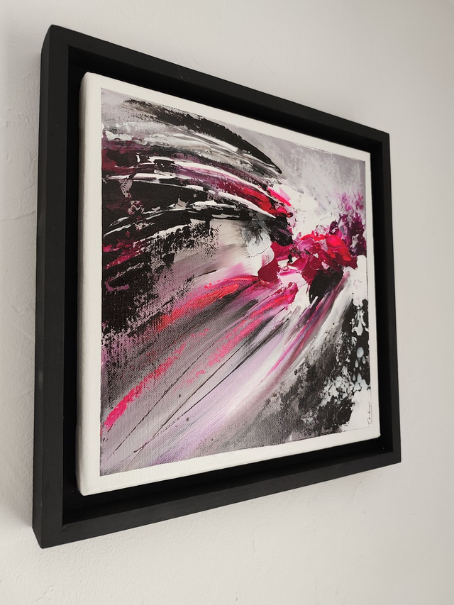 tableau Moderne fluorescent- art contemporain - art abstrait création originale