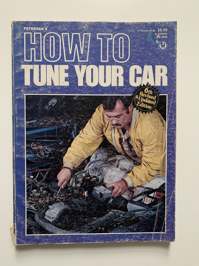 How to Tune Your Car, 6th Edition Manual 1982 Step by Step