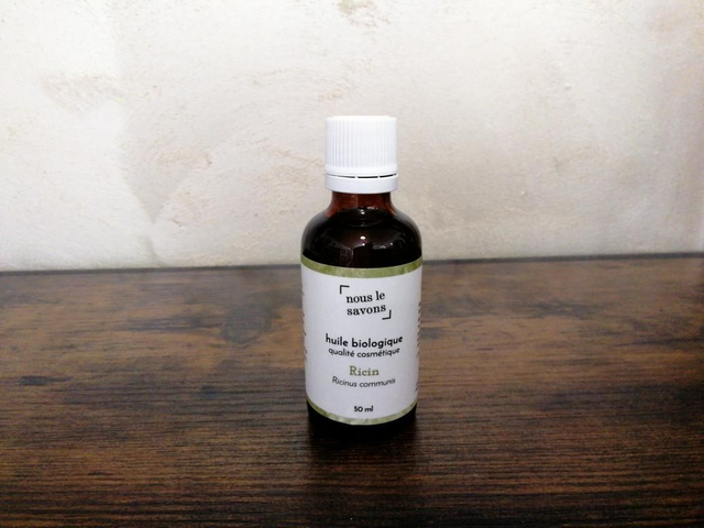 Huile de Ricin BIO – Fortifiante et Régénérante – 50 ml – Qualité Cosmétique