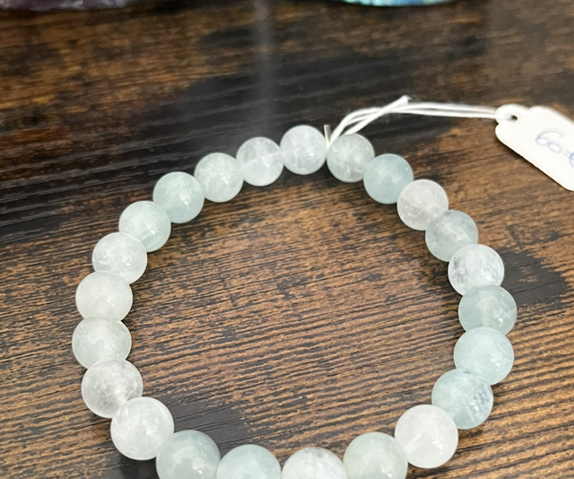 Bracelet d’Aigue Marine qualité gemme