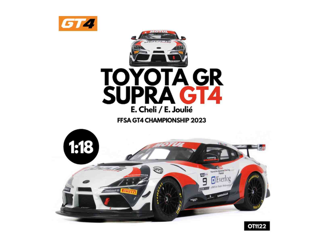 Toyota GR Supra GT4 OttOmobile OT1122 1/18