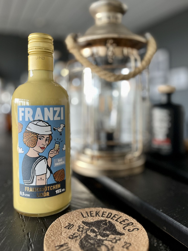 Franzbrötchen-Likör (0,5 Liter, 15% vol.)