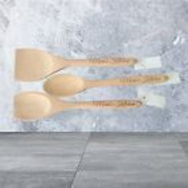 Set of 3 Wooden Spoons - Mums Kitchen
