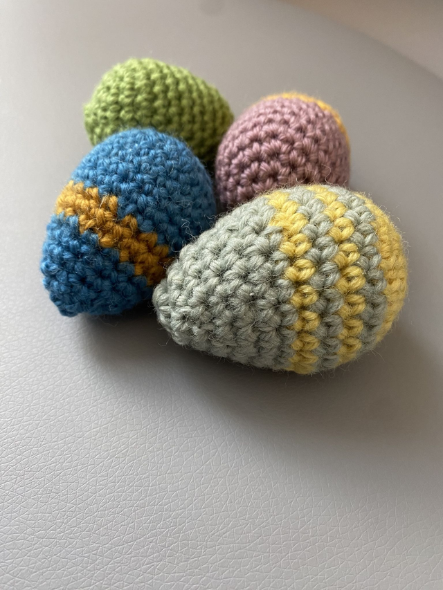 2025-04-03 & 2025-04-10 - Learn to Crochet: Easter Eggs (Thursdays)