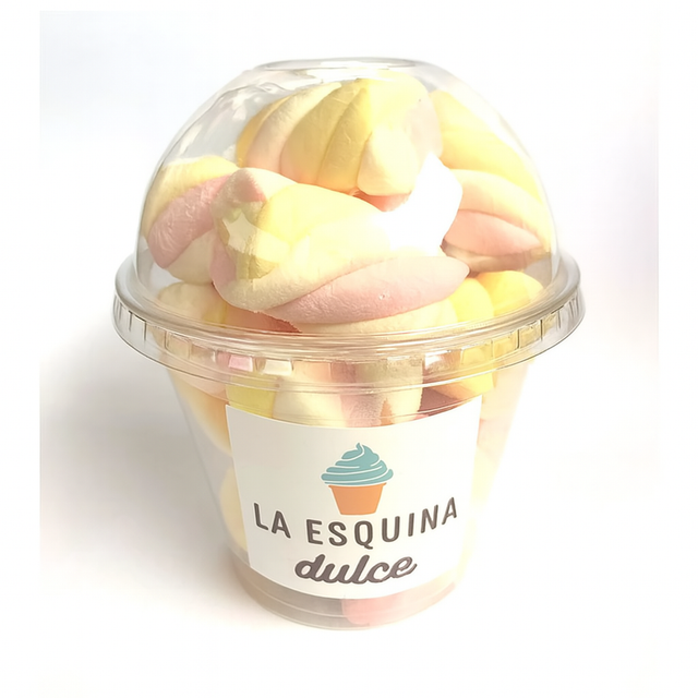 Vaso mágico de nubes