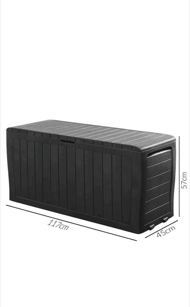 Marvel Plus Auflagenbox – B-Ware, 270 L, Anthrazit